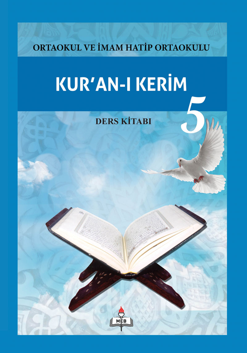5. Kur'an-ı Kerim Ders Kitabı MEB Yayınları