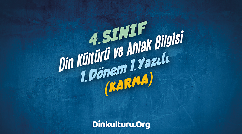 4 1 donem 1 yazili din kulturu